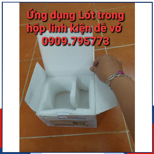 Lót trong hộp linh kiện dễ vỡ